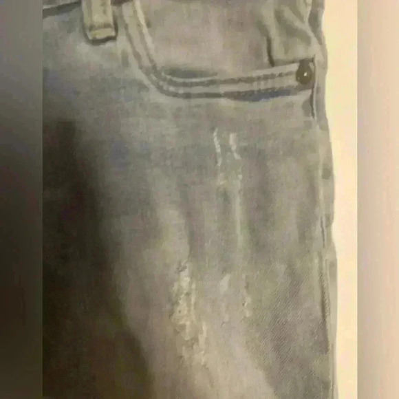 Kut from the Kloth Skinny Jeans Distressed Light Wash - Picture 13 of 14